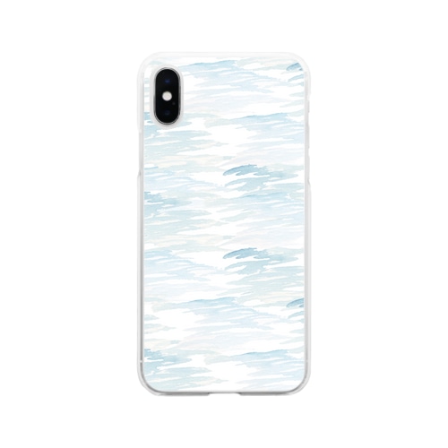 川と光 Soft Clear Smartphone Case