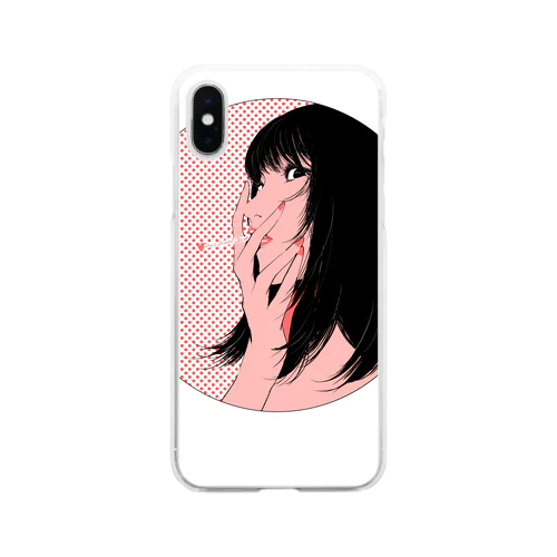 ラブスウィートデス Soft Clear Smartphone Case