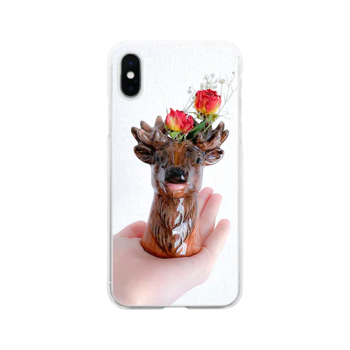 鹿の子 Soft Clear Smartphone Case