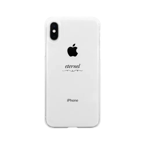 eternel. iPhoneケース ソフトクリアスマホケース