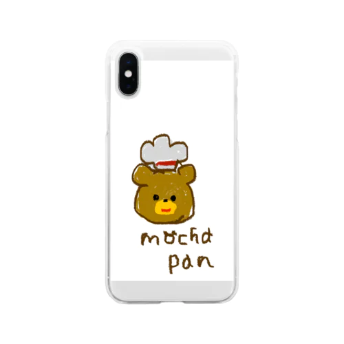 mochapanオリジナルグッズ Soft Clear Smartphone Case