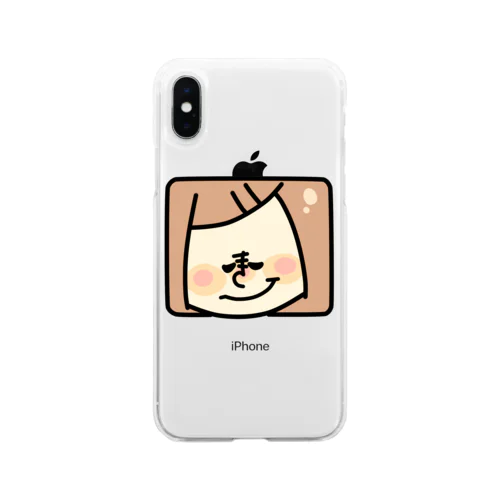 Mini Mil「にやっ…」カラー Soft Clear Smartphone Case