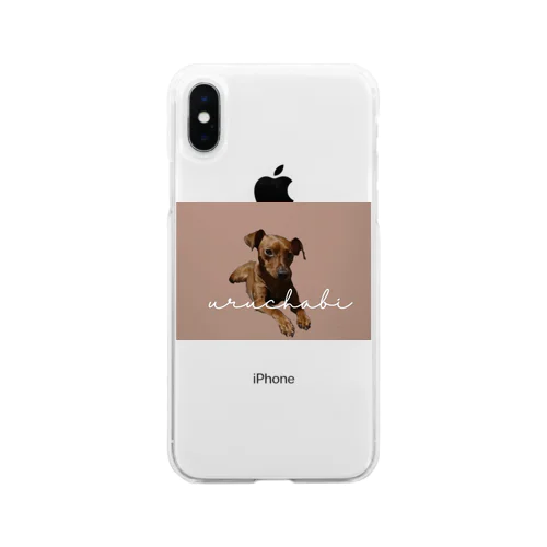 犬　ミニピン　ミニチュアピンシャー Soft Clear Smartphone Case