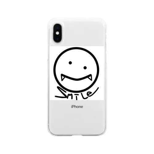 すまいるまる Soft Clear Smartphone Case