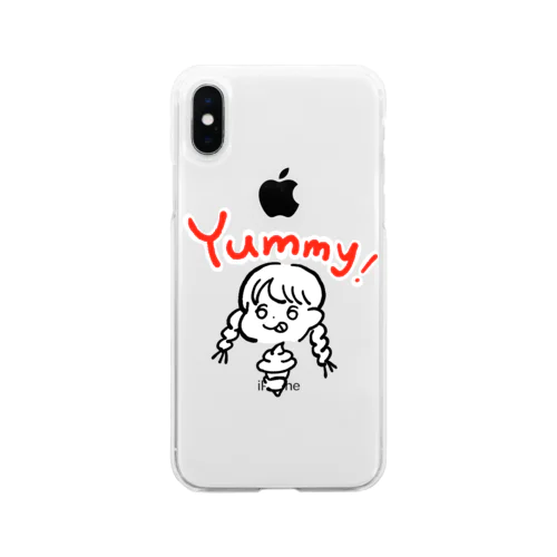 yummyちゃん Soft Clear Smartphone Case