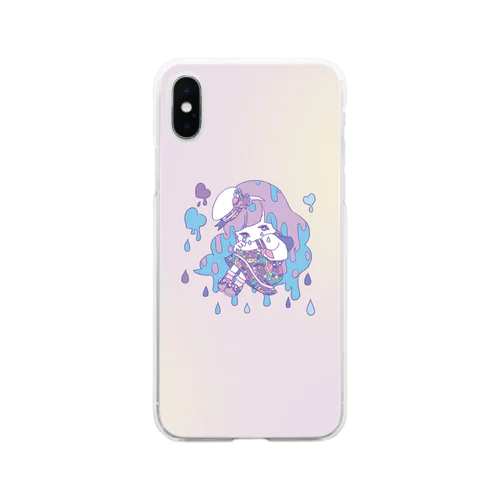 ゆめかわガール Soft Clear Smartphone Case