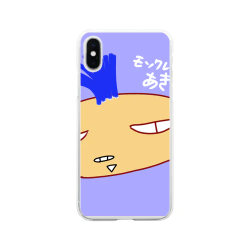 ♯💕モンクレールあき🎶💕愛の不時着w Soft Clear Smartphone Case