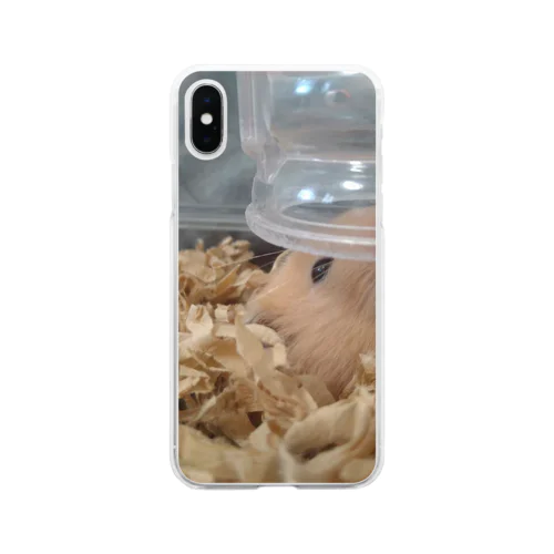 おつきみ日誌 余になんか用？編 Soft Clear Smartphone Case