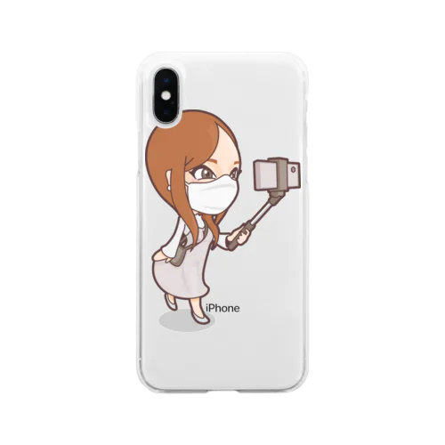 とろみver3 Soft Clear Smartphone Case