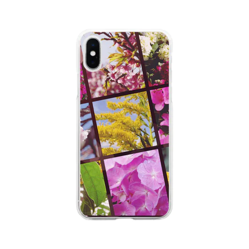 Flower Soft Clear Smartphone Case