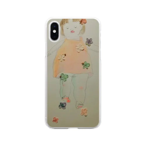 カビかけ人形 Soft Clear Smartphone Case