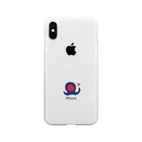 メンダコちゃん Soft Clear Smartphone Case