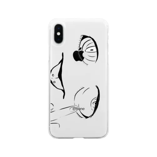 べ〜01 Soft Clear Smartphone Case