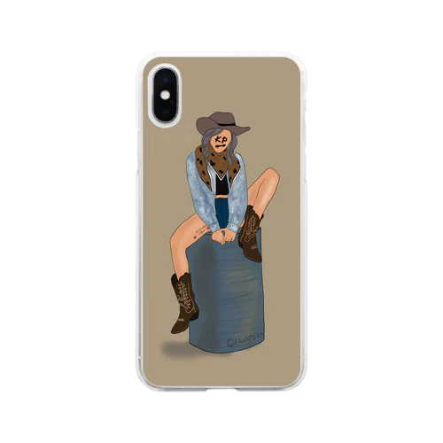 cowgirl Soft Clear Smartphone Case