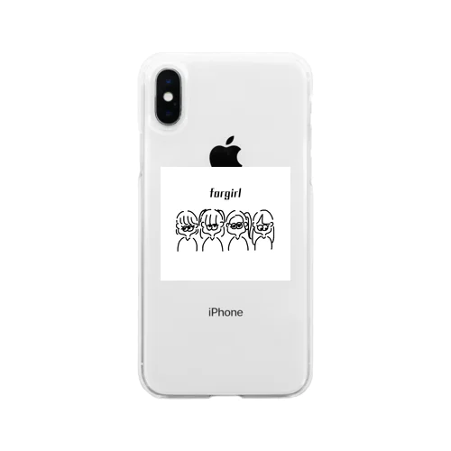 4girl Soft Clear Smartphone Case