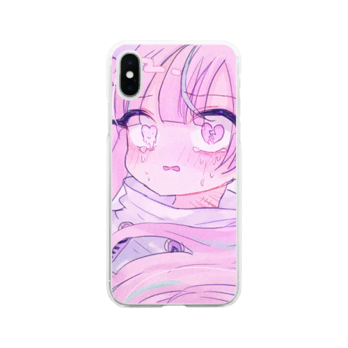 あーもうやだ、なんかやだ。 Soft Clear Smartphone Case