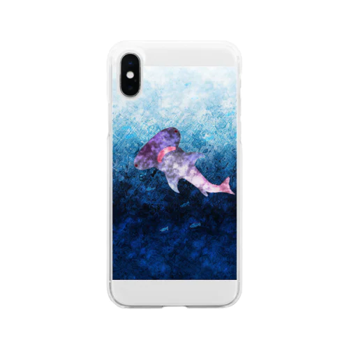 サメさん2 Soft Clear Smartphone Case