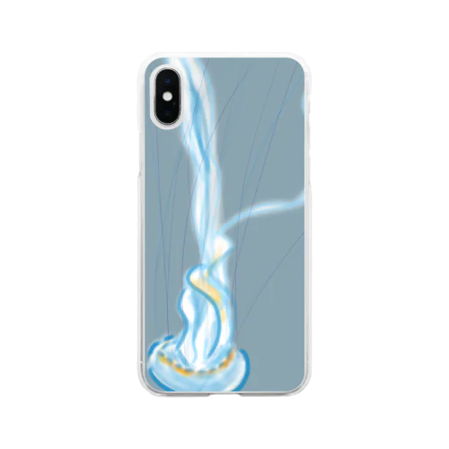 くらげ Soft Clear Smartphone Case