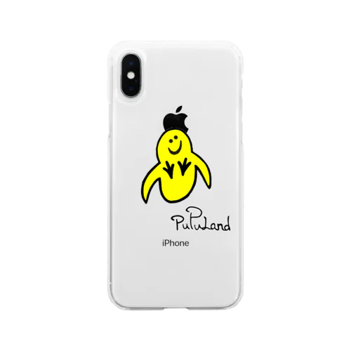 pupuland×みんなの文鳥 Soft Clear Smartphone Case