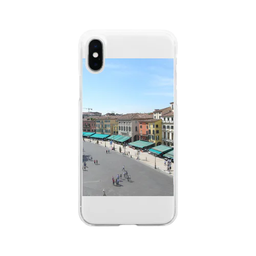 イタリアのヴェローナ Soft Clear Smartphone Case