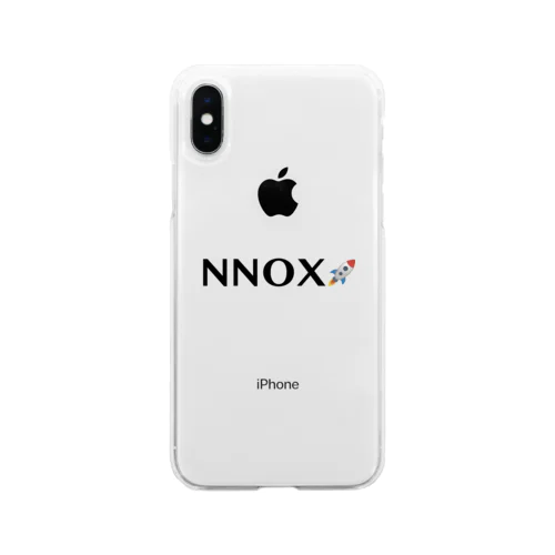 NNOXを握るんや！ Soft Clear Smartphone Case