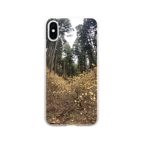 ミツマタの群生地 Soft Clear Smartphone Case