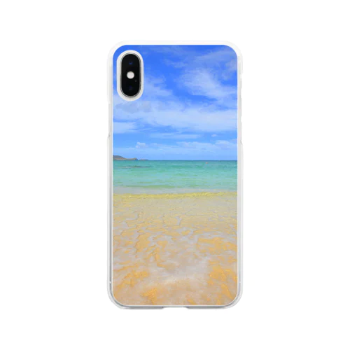 ラニカイビーチ Soft Clear Smartphone Case