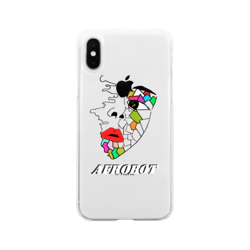 AFROBOT Soft Clear Smartphone Case