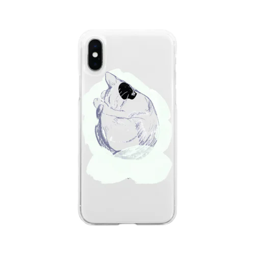 毛 Soft Clear Smartphone Case