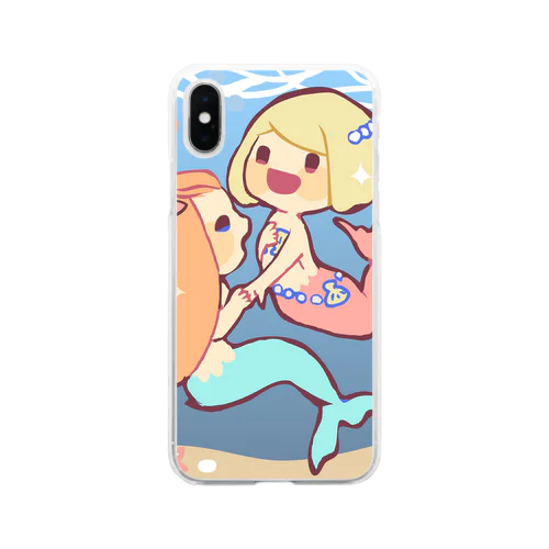 恋する人魚 Soft Clear Smartphone Case