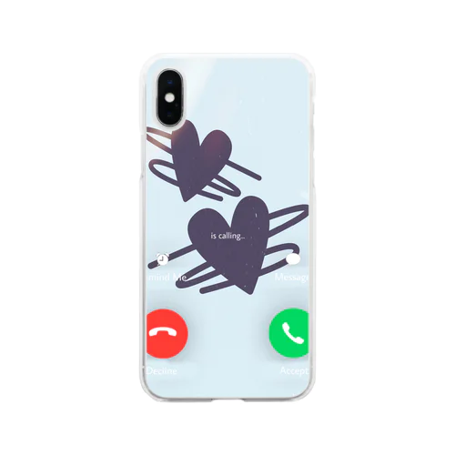 is calling Soft Clear Smartphone Case