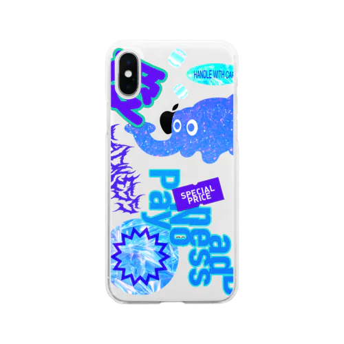 no pay Soft Clear Smartphone Case