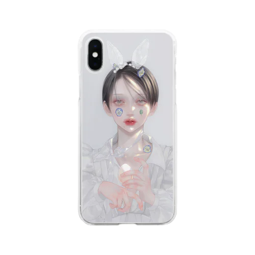 Easter usausa Soft Clear Smartphone Case