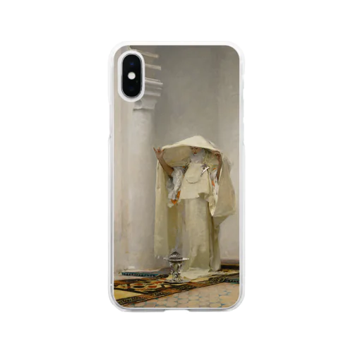 ジョン・シンガー・サージェント《アンバーグリスの煙》1880年 Soft Clear Smartphone Case