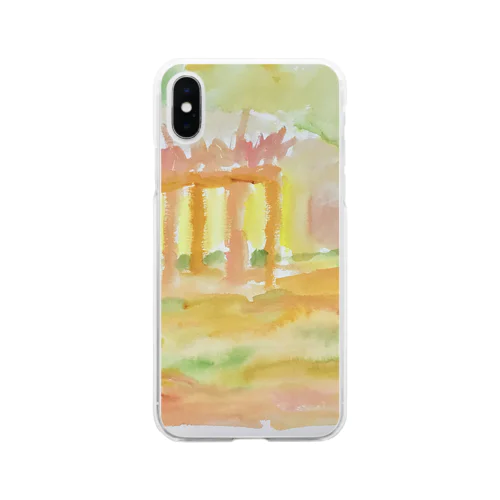 藤棚 Soft Clear Smartphone Case