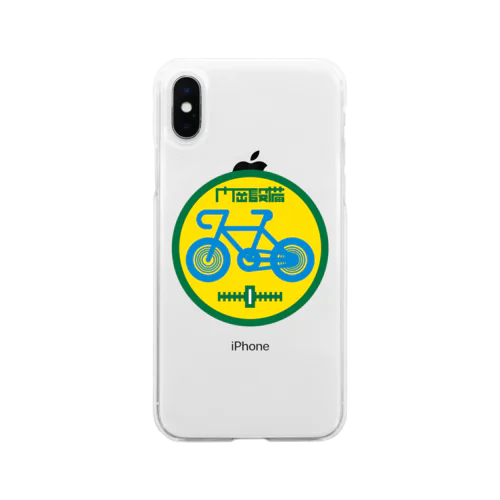 パ紋No.3434 門岡設備　 Soft Clear Smartphone Case