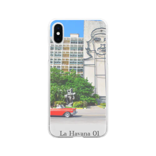 La Habana 01 / チェ・ゲバラ Soft Clear Smartphone Case