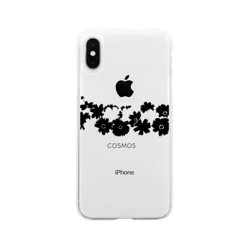 コスモスの花言葉 Soft Clear Smartphone Case