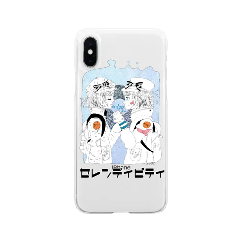 セレンディピティ Soft Clear Smartphone Case