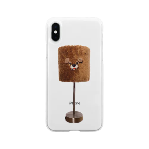 トムくんルームランプ🐻💡 Soft Clear Smartphone Case