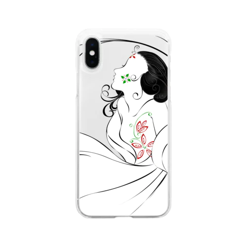 飛鳥皇女 Soft Clear Smartphone Case