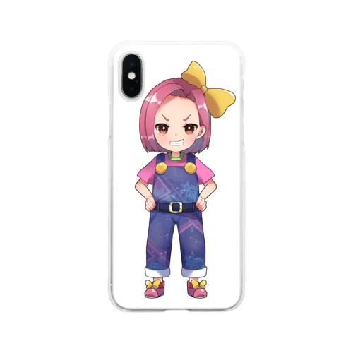 ふしぎちゃん Soft Clear Smartphone Case