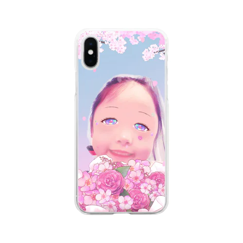 はるうるる Soft Clear Smartphone Case