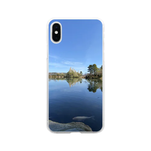 兼六園 Soft Clear Smartphone Case