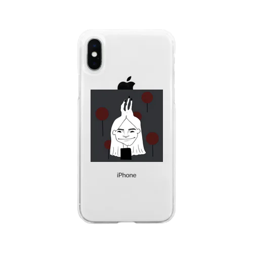 謎めいたンゴ Soft Clear Smartphone Case