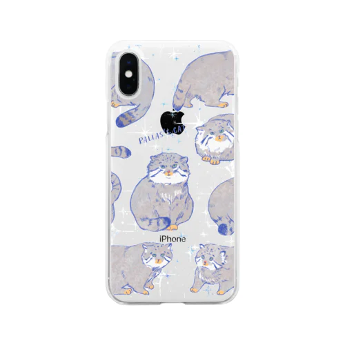 マヌルネコ Soft Clear Smartphone Case