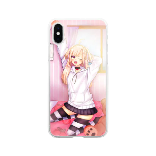 七海なるちゃん Soft Clear Smartphone Case