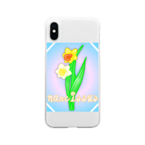 narcissus 水仙 Soft Clear Smartphone Case