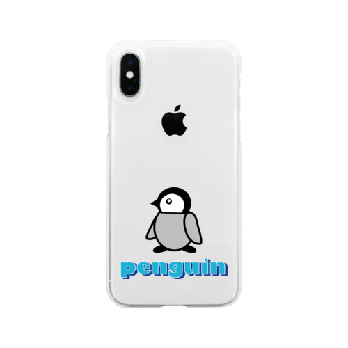 ペンギン PENGUIN ソフトクリアスマホケース