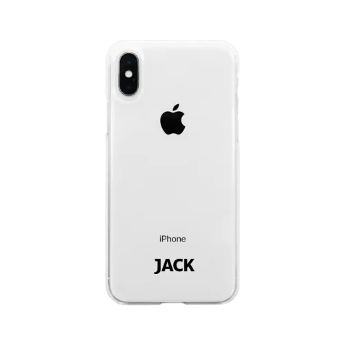 JACK ソフトクリアスマホケース